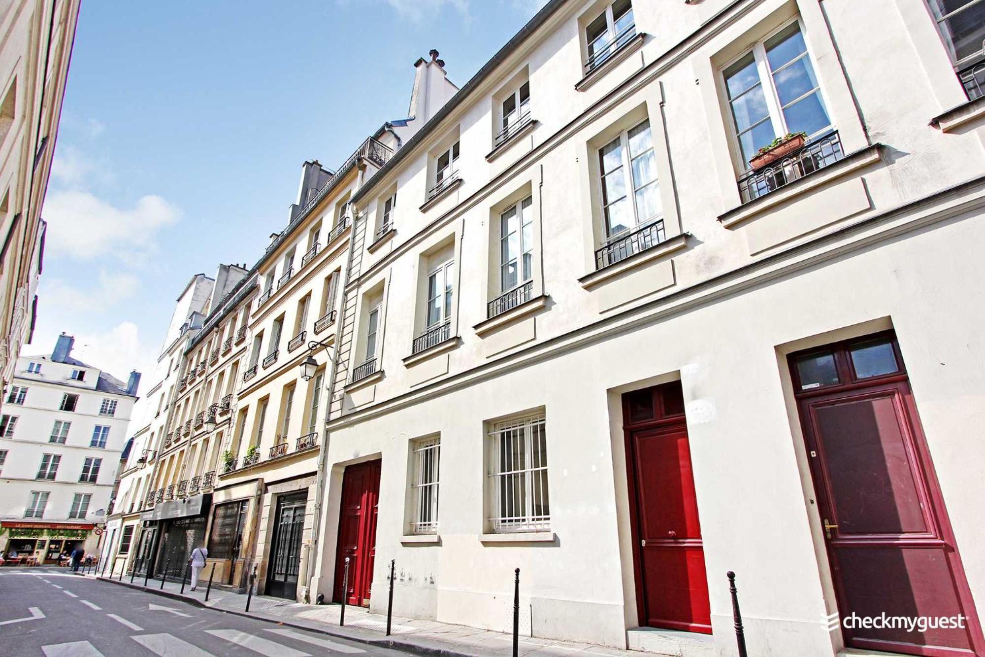 Authentic Apartment - 2Br-6P - Le Marais Paris Exterior photo