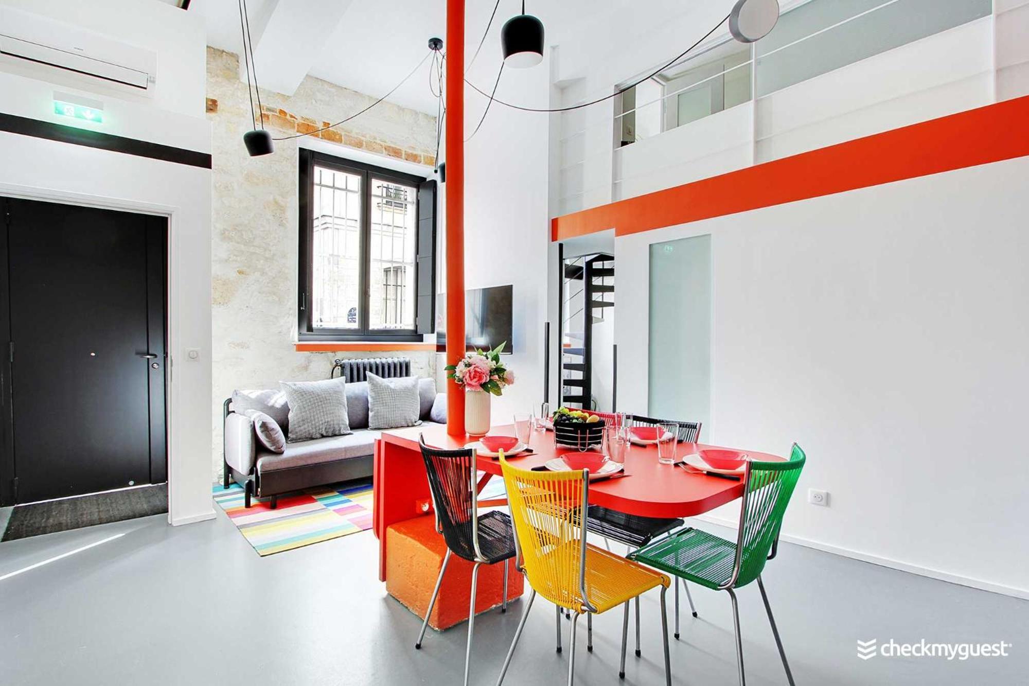Authentic Apartment - 2Br-6P - Le Marais Paris Exterior photo